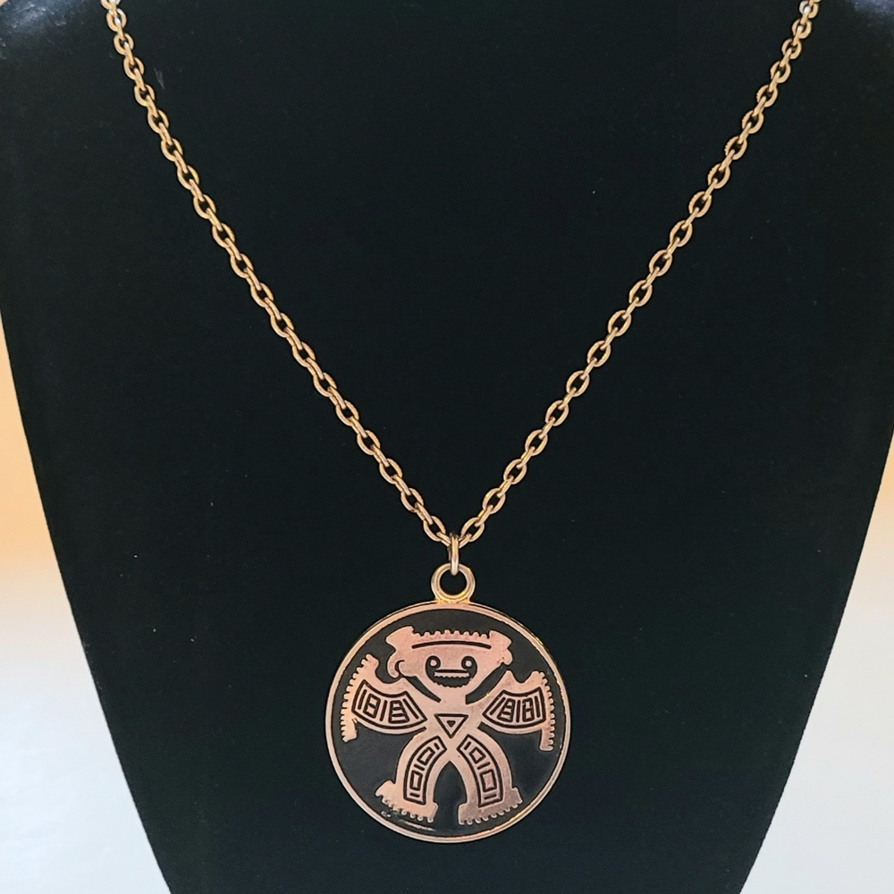 Pre Colombian Design Necklace